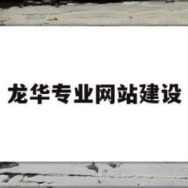 龙华专业网站建设(龙华网络科技有限公司)