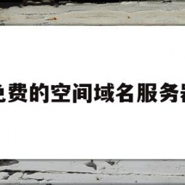 免费的空间域名服务器(免费的空间域名服务器有哪些)