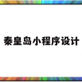 秦皇岛小程序设计(秦皇岛小程序开发公司)