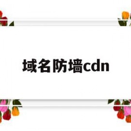域名防墙cdn(域名 防封技术 永久有效)