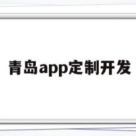 青岛app定制开发(青岛软件开发公司排名)
