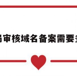 管局审核域名备案需要多久(域名备案提交管局后大概需要多久)