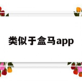 类似于盒马app(类似于盒马鲜生还有个大超市叫什么)