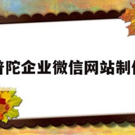 普陀企业微信网站制作(智能办公企业微信官网)