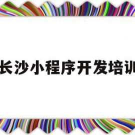 长沙小程序开发培训(长沙小程序开发培训班)