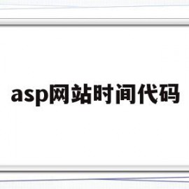 asp网站时间代码(asp网站代码如何查看发布网页的网址)
