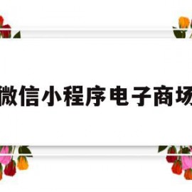 微信小程序电子商场(微信小程序商城视频教程)
