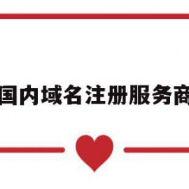 国内域名注册服务商(国内域名注册网站)