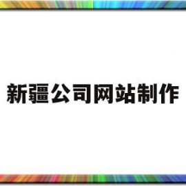 新疆公司网站制作(新疆seo网络优化招聘)