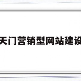 天门营销型网站建设(门户网站营销案例)