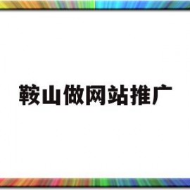 鞍山做网站推广(鞍山网络推广)