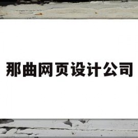 那曲网页设计公司(那曲网站推广)