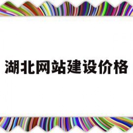 湖北网站建设价格(湖北建设工程价格信息)