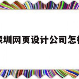 深圳网页设计公司怎样(深圳网页设计公司排行榜)