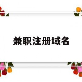 兼职注册域名(注册域名赚钱)