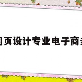 网页设计专业电子商务(电子商务网页设计考试题和答案)