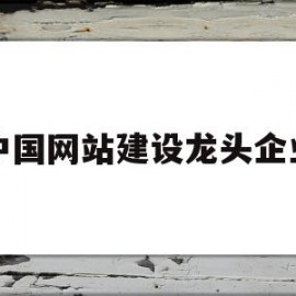 中国网站建设龙头企业(中国网站建设龙头企业有哪些)