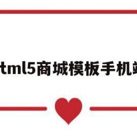 html5商城模板手机端的简单介绍