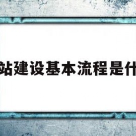 网站建设基本流程是什么(网站建设流程,分为哪六个步骤)
