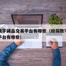 鲸探数字藏品交易平台有哪些（鲸探数字藏品交易平台有哪些）