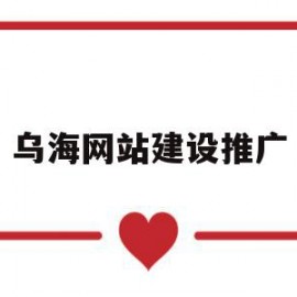 乌海网站建设推广(乌海网站建设推广公司)