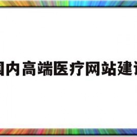 国内高端医疗网站建设(国内高端医疗网站建设现状分析)