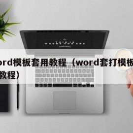 word模板套用教程（word套打模板制作教程）