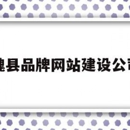 魏县品牌网站建设公司(魏县品牌网站建设公司电话)