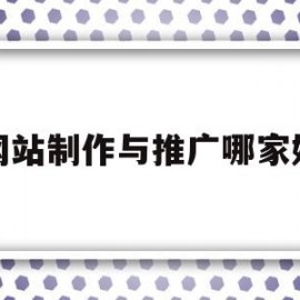 网站制作与推广哪家好(网站制作与推广哪家好做)