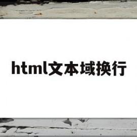 html文本域换行(html文本域换行符)