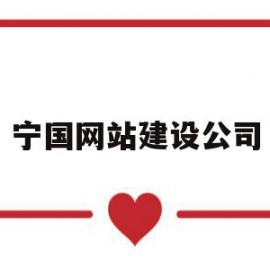 宁国网站建设公司(宁国网站建设公司有哪些)