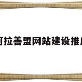 阿拉善盟网站建设推广(阿拉善盟2021年重点建设项目)