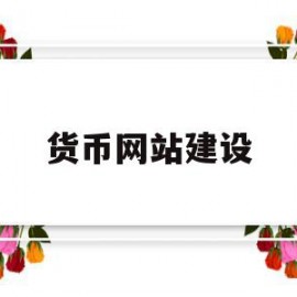 货币网站建设(货币网站建设方案)