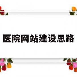 医院网站建设思路(医院网站建设思路怎么写)