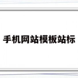 手机网站模板站标(手机版网站模板)