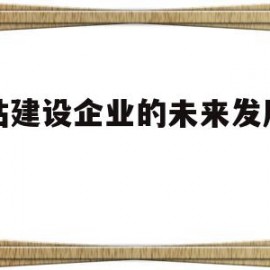网站建设企业的未来发展计划(网站建设企业的未来发展计划怎么写)