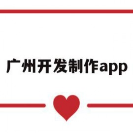 广州开发制作app(广州手机软件开发制作)