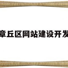章丘区网站建设开发(章丘区政府公开网)