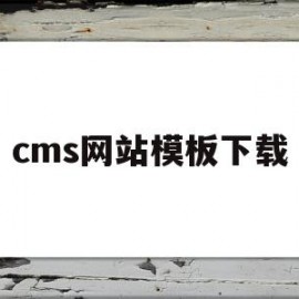 cms网站模板下载(cms网站模板下载官网)