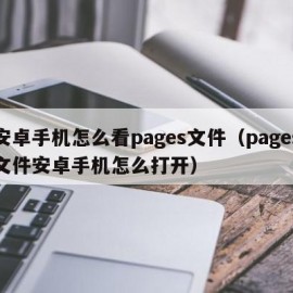 安卓手机怎么看pages文件（pages文件安卓手机怎么打开）