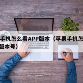 苹果手机怎么看APP版本（苹果手机怎么查app版本号）