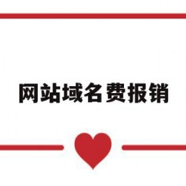 网站域名费报销(网站域名费一年多少钱)