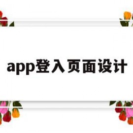 app登入页面设计(app登录页面怎么做)
