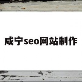 咸宁seo网站制作(咸宁网络科技有限公司)