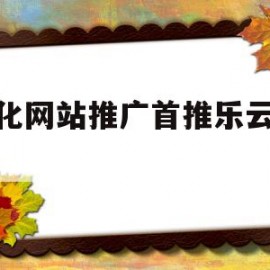 优化网站推广首推乐云seo(互联网推广价格十年乐云seo包成功)