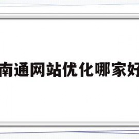 南通网站优化哪家好(南通网站快速排名提升)