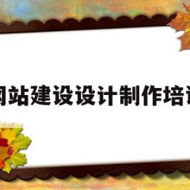 网站建设设计制作培训(网站建设设计制作培训内容)