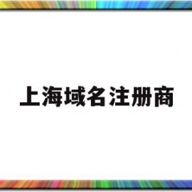上海域名注册商(域名注册商跑路了怎么办)