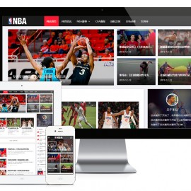 响应式NBA体育赛事资讯模板