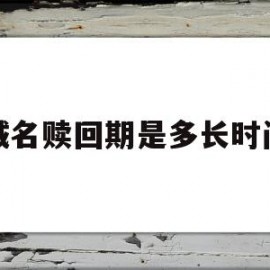域名赎回期是多长时间(域名赎回期会产生高额费用吗)